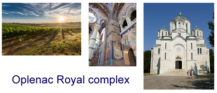 vacation in serbia Oplenac, Topola tour